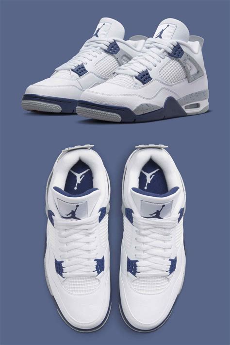 Air Jordan 4 Midnight Navy Sneakerb0b Releases