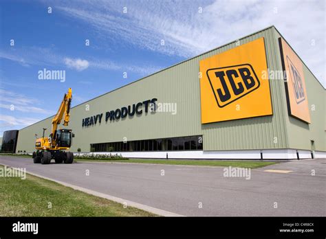 The JCB Heavy Products factory, near Uttoxeter, Staffordshire Stock Photo - Alamy