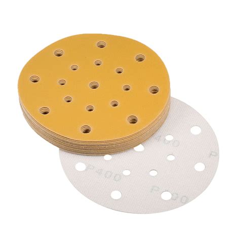 Inch Sanding Discs Grits Holes Hook And Loop Wet Dry