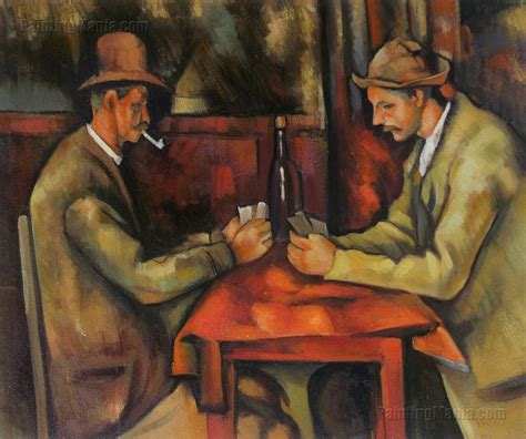 History Of Painting Cezanne S Card Players