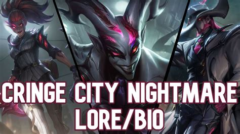 Biolore Of All Crime City Nightmare Skins Akali Twisted Fate Shaco