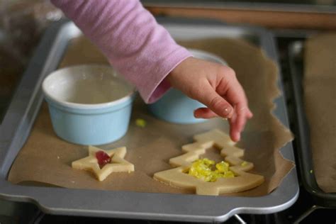 Sprinkle Some Of The Crushed Sweets Into The Middle Of Your Biscuits