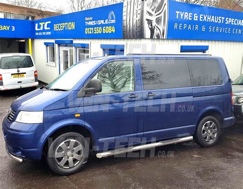 VW T5 T5 1 Roof Rails Stainless Steel Transporter SWB LWB