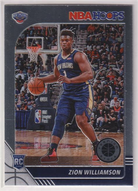 Yahoo Nba Zion Williamson Rookie Card No