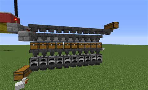 Fill Up Furnaces All At Once By Hopper Minecraft Designs Minecraft