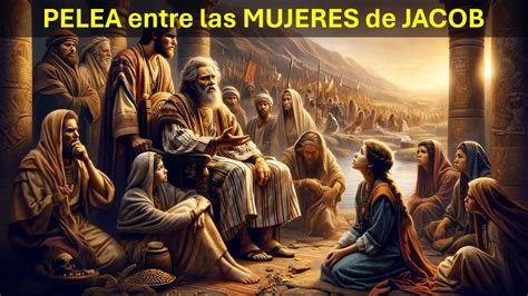 La BIBLIA Génesis 29 Las MUJERES de JACOB RAQUEL y LIA en GUERRA