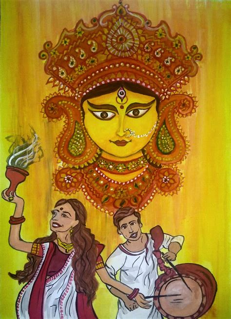 Happy Durga Puja - Paintology | Drawing App | Paint by Numbers