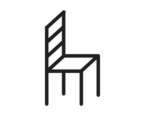 Chair Icon Vector Logo Design Template Vector Art At Vecteezy