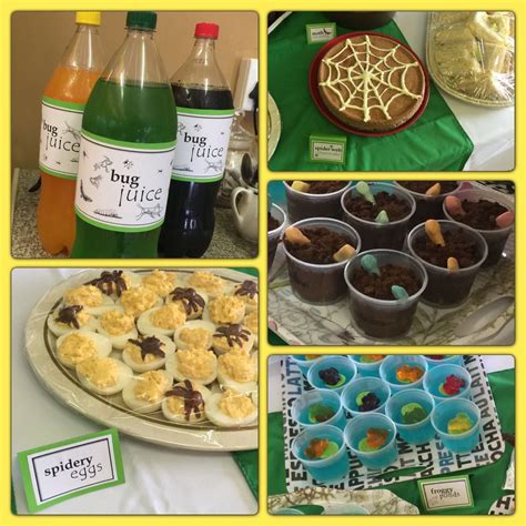 Bug Themed Party Food Disney Movie Night Bug Juice Party Themes
