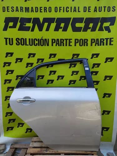 Puerta Trasera Derecha Toyota Corolla Pentacar