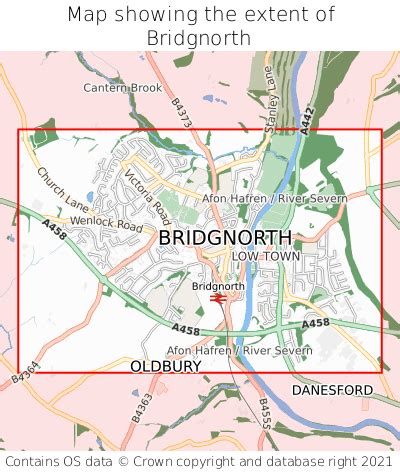 bridgnorth bridgnorth   map