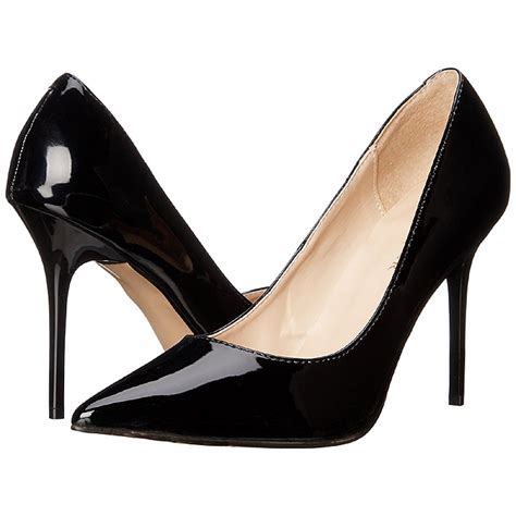 Noir Verni Cm Classique Escarpins Talon Aiguille Femmes