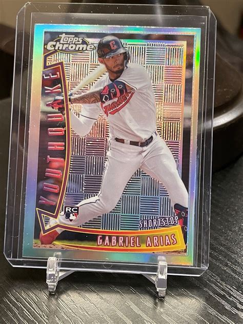 2022 Topps Chrome Sonic Gabriel Arias RC Youthquake Refractor MINT EBay