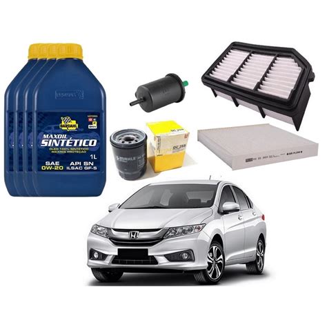 Kit Troca De Filtros Honda City A Submarino