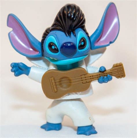 Disney S Lilo Stitch Elvis Bobblehead Mcdonald S Happy Meal Toy Vintage