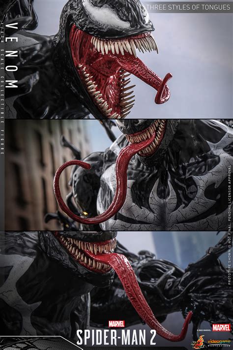 Hot Toys漫威蜘蛛人2猛毒Venom1 6 比例收藏級人偶 高達 53 公分的超絕魄力身軀