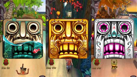 Temple Run Pirate Cove Vs Temple Run Lantern Festival Vs Temple Run