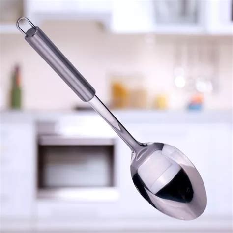 Cucharas De Cocina De Acero Inox Art House Kit 5 Colher Arroz Inox