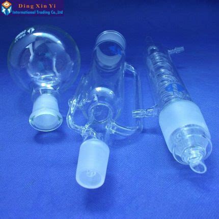 Ml Glass Soxhlet Extractor Lab Glassware Extraction Apparatus