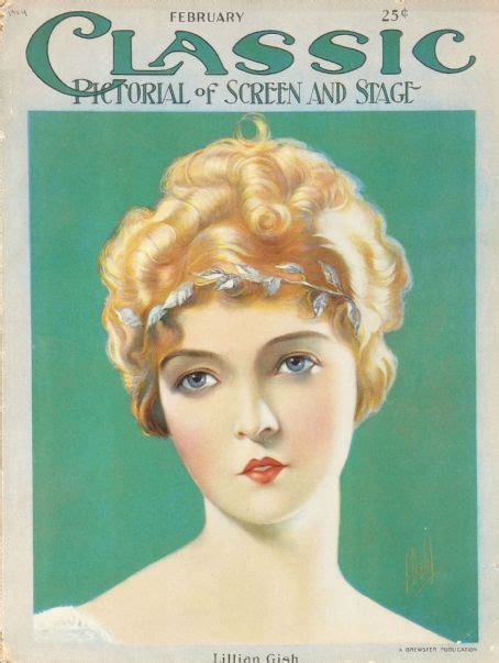 Lillian Gish Motion Picture Classic Magazine February 1924 Cover Photo