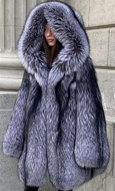 Fox Fur Coat Fur Coats Silver Fox Femdom Hoods How To Wear