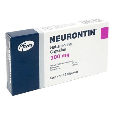 Neurontin 300 Mg 15 Capsulas Farmacias Klyns