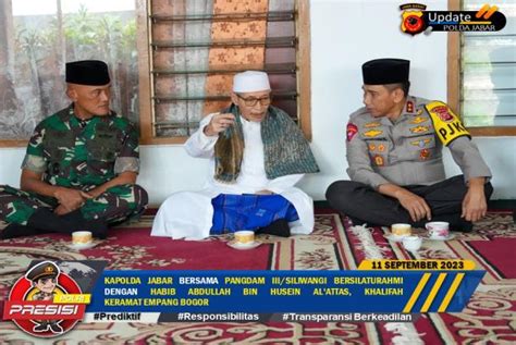 Pangdam Iii Kapolda Jabar Silaturahim Ke Sejumlah Pesantren Di Bogor