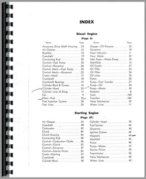 Caterpillar D8 Crawler Parts Manual