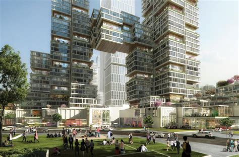 Shanghai Masterplan China Kohn Pedersen Fox Associates Kpf2015