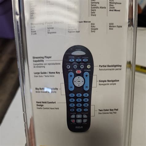 Rca Universal Tv Remote Control 3 Three Device Rcr314wr Ebay