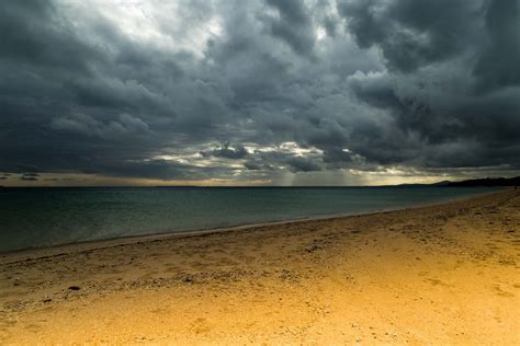 Outdoors Beauty In Nature Japan Nature Clouds 4K Beach Horizon