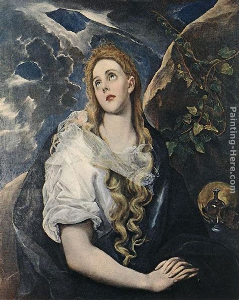 El Greco St Mary Magdalene Painting | Best Paintings For Sale