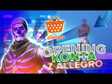 OPENING KONTA Z ALLEGRO ZA 100ZŁ FIOLETOWY SKULL TROOPER YouTube