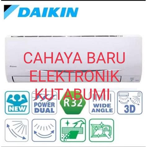 Jual Daikin Ftc25nv14 Pasang Ac Split 1 Pk Standar Thailand Shopee Indonesia