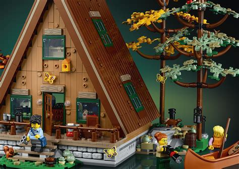 A Frame Cabin Revealed From LEGO Ideas True North Bricks