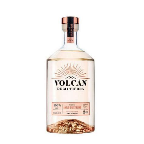 Tequila Volcan De Mi Tierra Anejo Cristalino Naked 70 Cl 08182