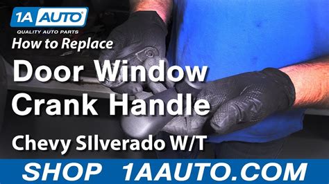 How To Replace Window Crank Handle Chevy Silverado A Auto