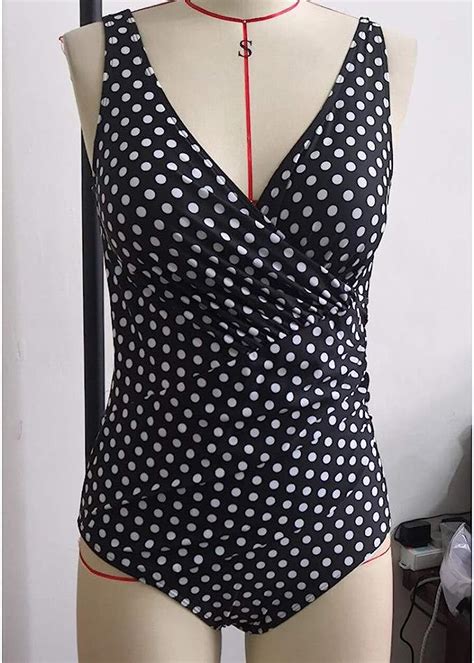 Maillot De Bain Femme Ronde Amincissant Pieces Grande Taille Sexy Croisé Échancré Bikini