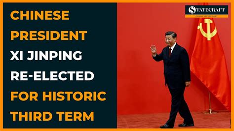 Chinese President Xi Jinping Re Elected For Historic Third Term Youtube