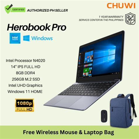 Chuwi Herobook Pro Intel Celeron N Windows Home Lazada Ph