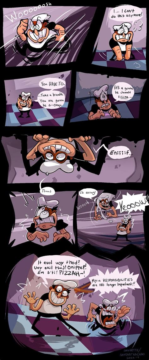 Pizza Tower Fake Peppino And Peppino Comic A Hat In Time Tower