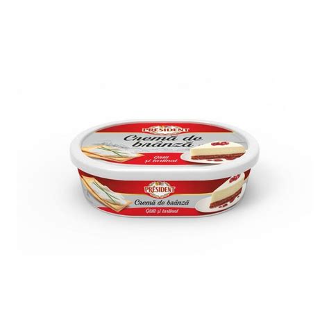 Crema De Branza President 180 G Pret Avantajos Auchanro