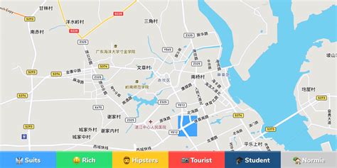 Zhanjiang Neighborhood Map
