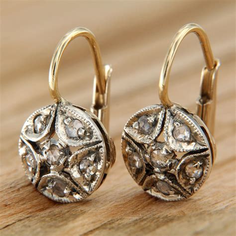 Ct Brilliant Round Cut Drop Dangle Designer Genuine Flawless