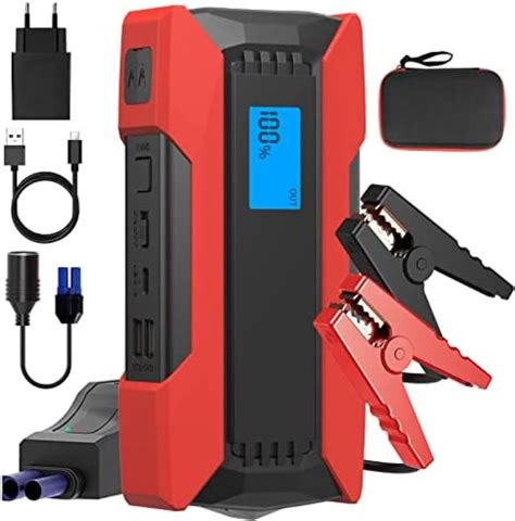 Startkabels Met Accu Jumpstarter Voor Auto Starthulp Bol