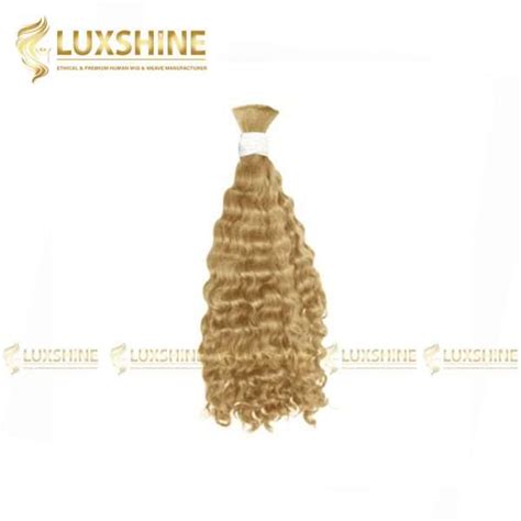 Deep Wavy Light Blonde Lace Closure Luxshine Hair