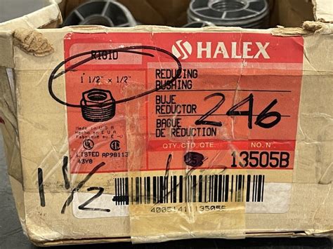 Halex X Rigid Reducing Bushing B Box Of Ebay