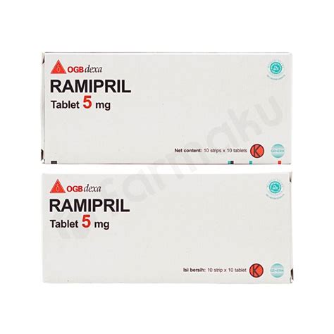 Ramipril 5 Mg Tablet Dexa Farmaku