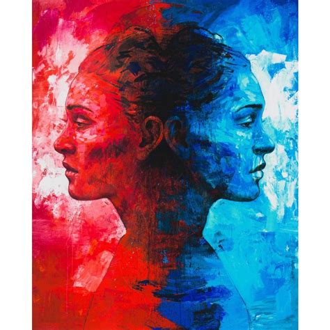 Sold Price Lionel Smit South African Red And Blue Rorschach