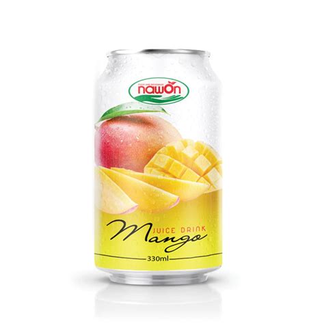 330ml Nawon Canned Customized Label Original Philippine Mango Juice